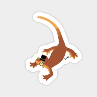 Gentleman Newt Sticker